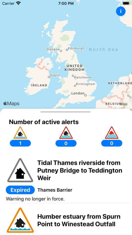 Flood Watcher Alert - 1.3 - (iOS)