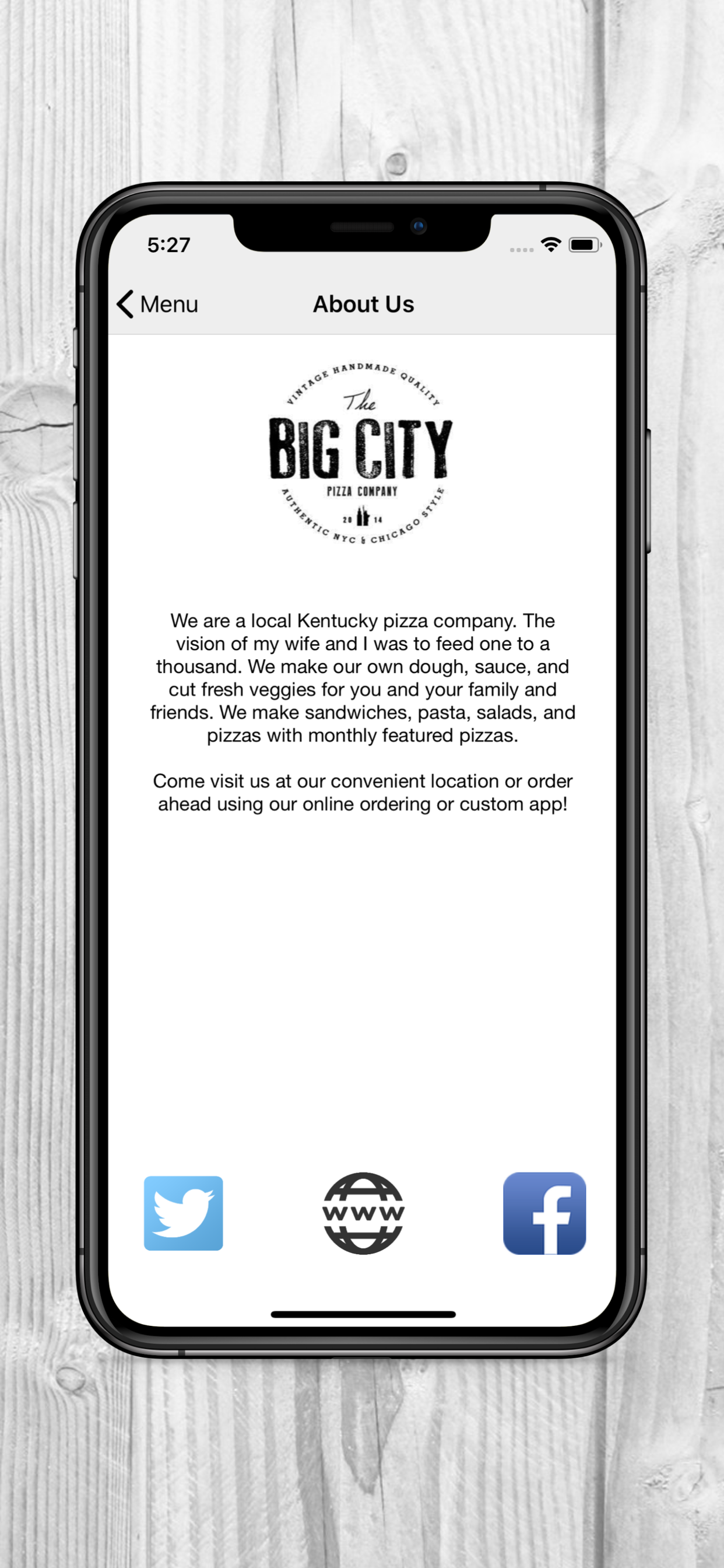 Big City Pizza