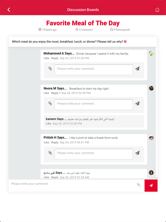 KFC Community iPad screenshot 2 - Food & Drink app