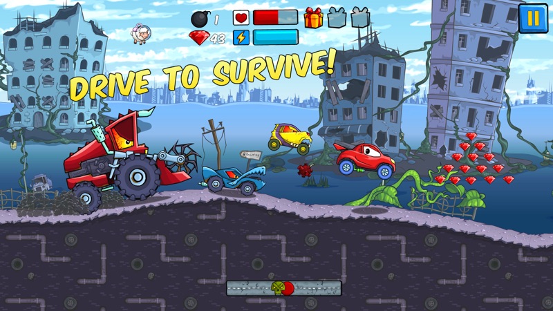 Car Eats Car - Apocalypse Race screenshot 3