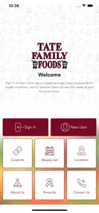 Tate Family Foods screenshot #1 for iPhone