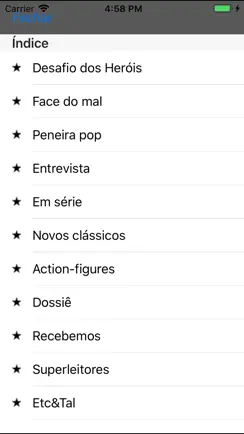 Mundo dos SuperHeróis Revista iPhone image 3