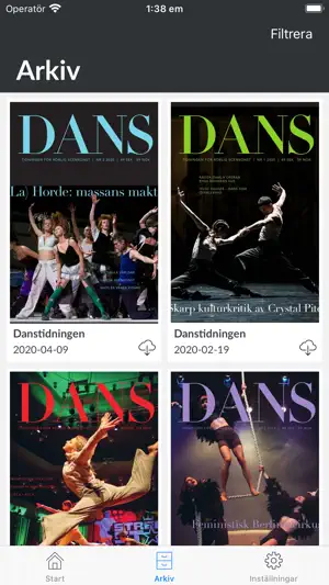 Danstidningen screenshot 2