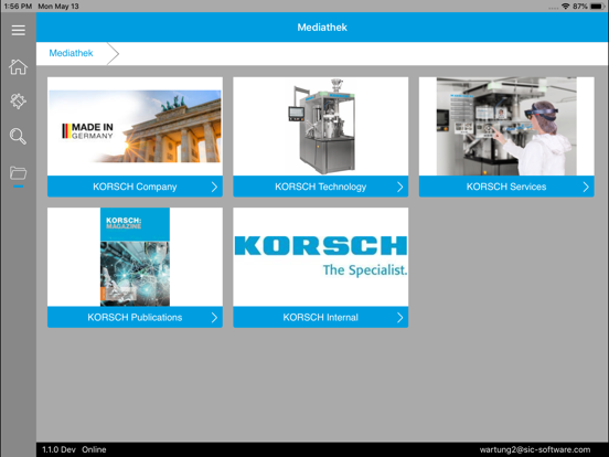 KORSCH Partner App app screenshot