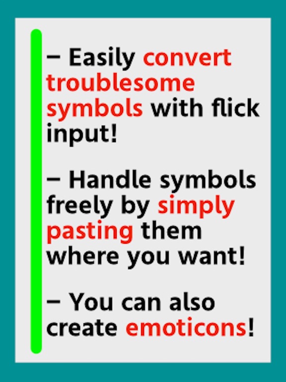 Screenshot #6 pour Enter symbols easily!