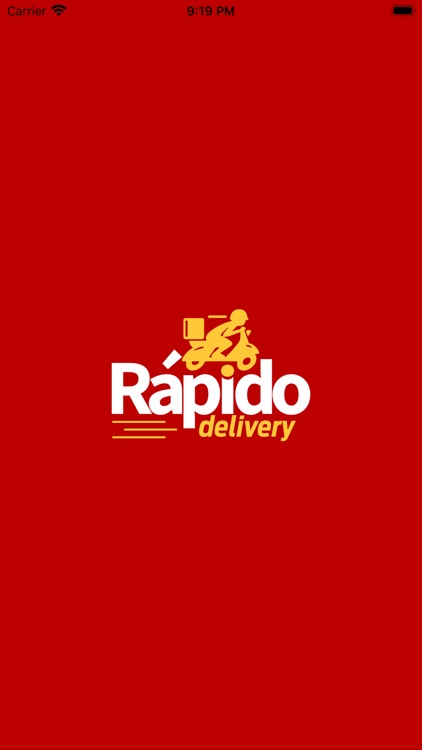 Rápido Delivery App