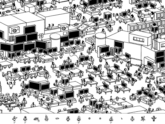 Hidden Folks iPad app afbeelding 3