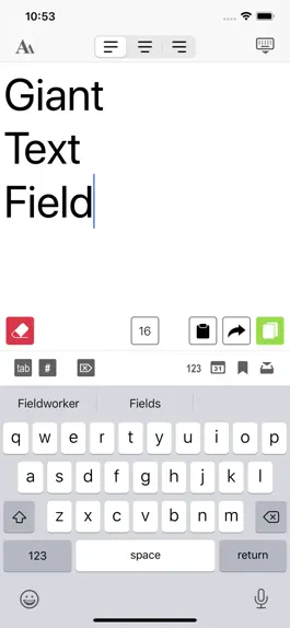 Game screenshot Giant Text Field mod apk