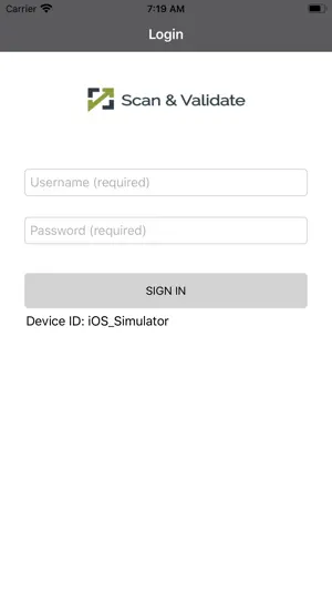 Scan & Validate screenshot 1