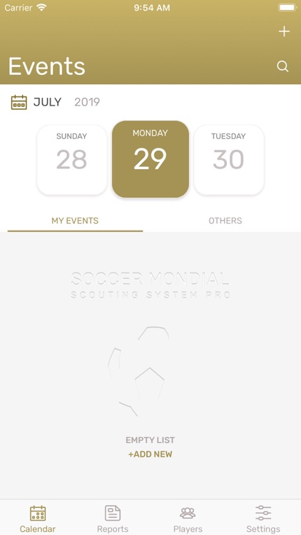 Soccer Mondial Scouting System