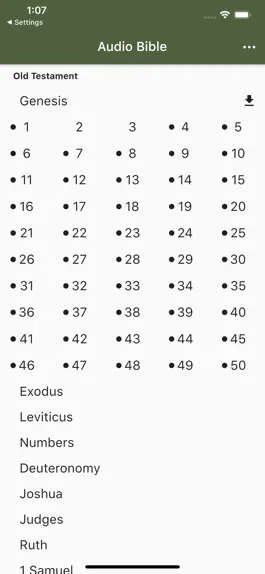 Game screenshot Audio Bible: God's Word Spoken mod apk