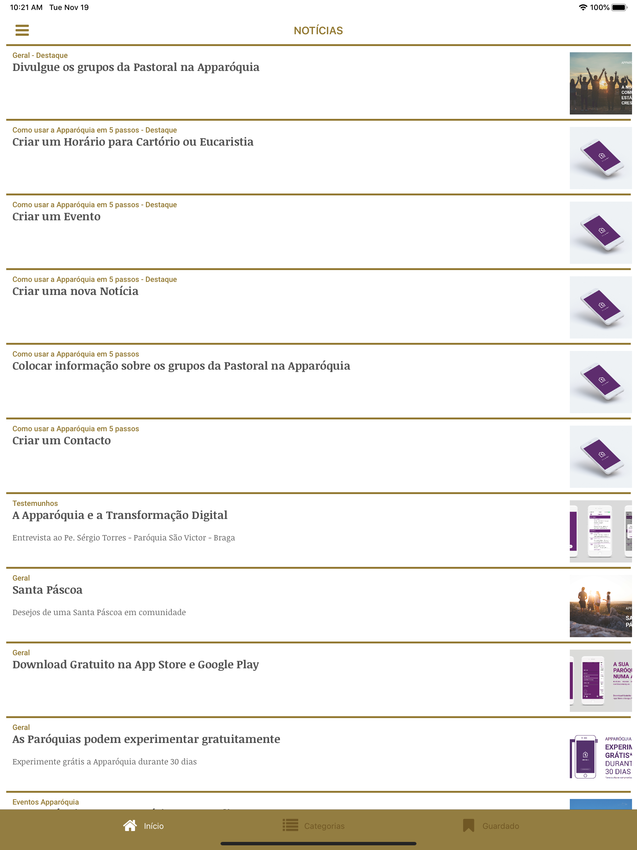 apparóquia screenshot 4