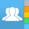 ContactsXL is an elegant and useful contacts app that allows you to: