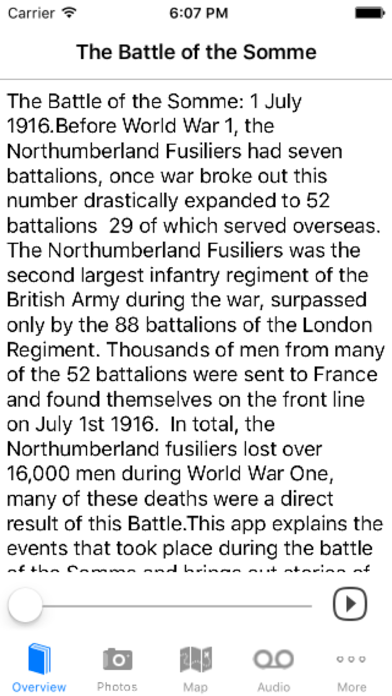Screenshot #2 pour Northumberland On The Somme