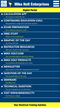 Mike Holt's Electrical Toolbox screenshot 1