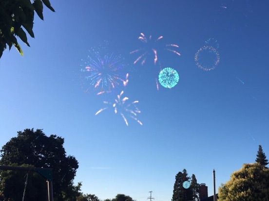 Fireworks Tap AR iPad screenshot 8 - Entertainment app