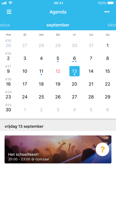 Mijn School APP Screenshot