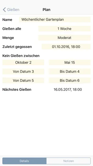 Screenshot von Pflanzen-Album Lite auf dem iPhone 5