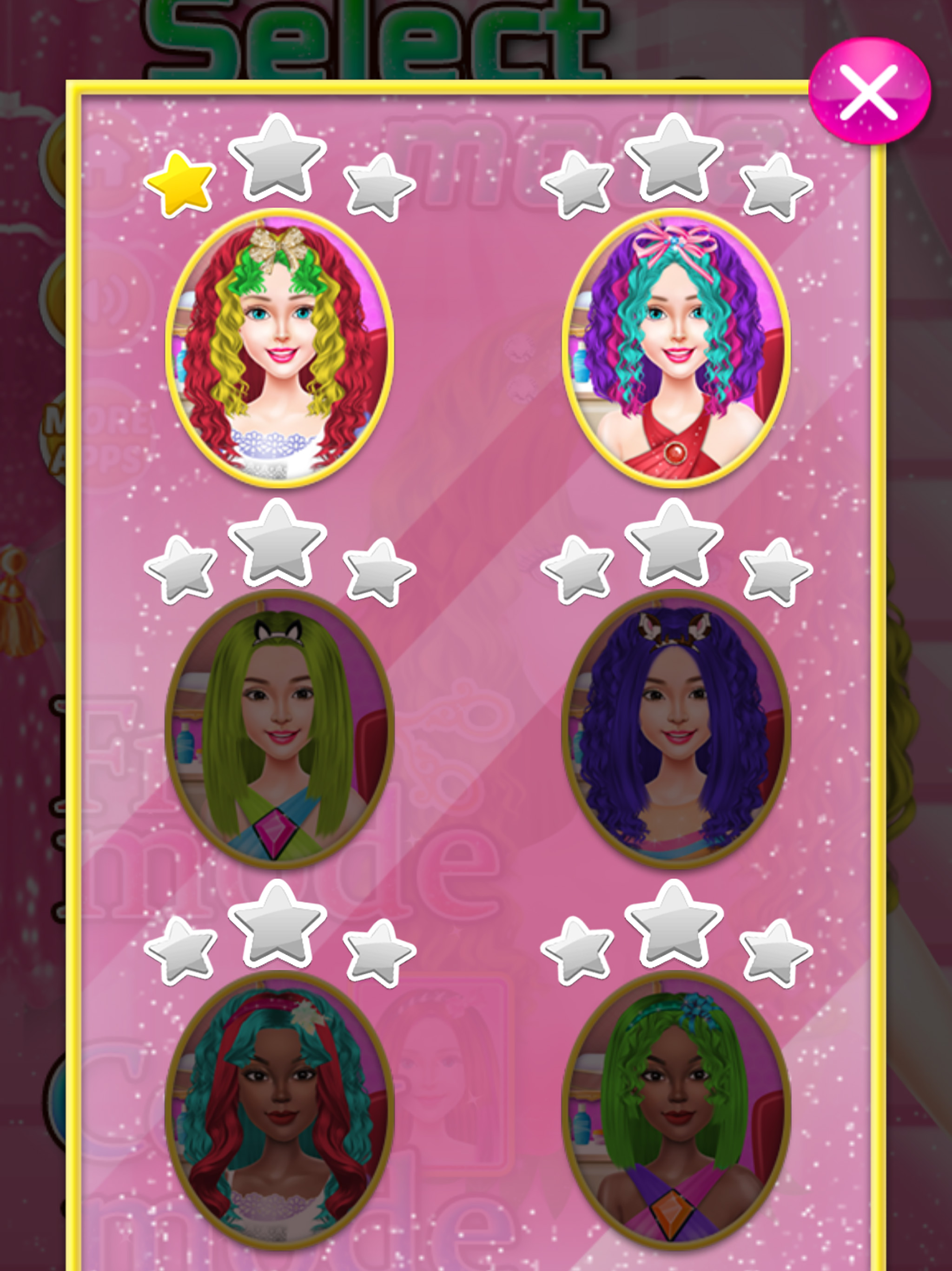 Fashion Hair Salon - Cool Game screenshot 12