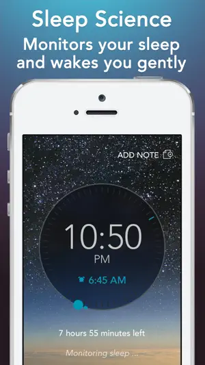 Sleep Science Alarm Clock screenshot 1