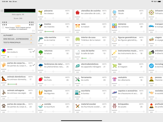 Screenshot #4 pour Apprenons les mots portugais