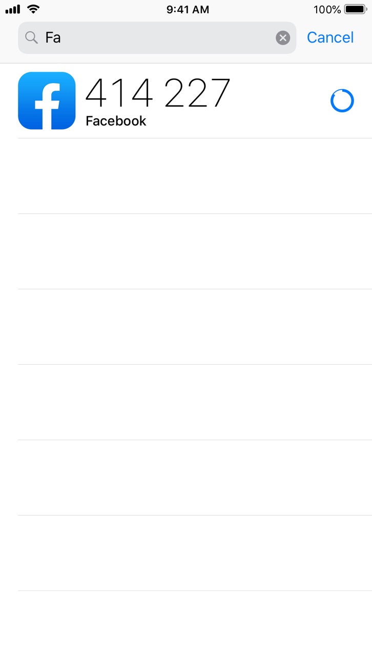 iPhone screenshot