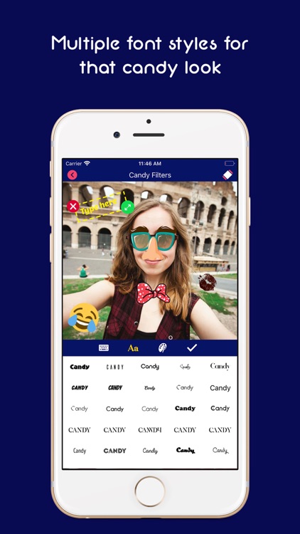 Candy Photo Filters & Stickers screenshot-4