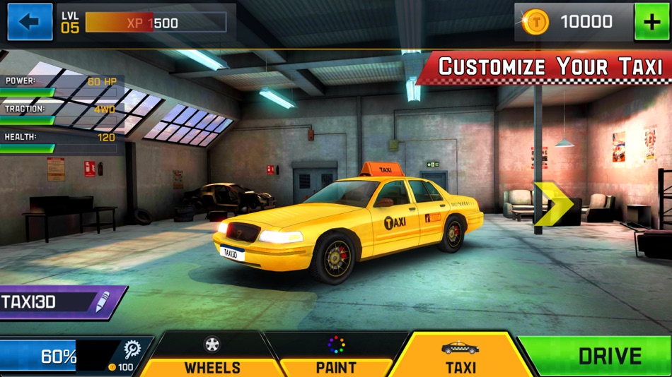 #1. Taxi Driver 3D (iOS) 由: Khurram Samad