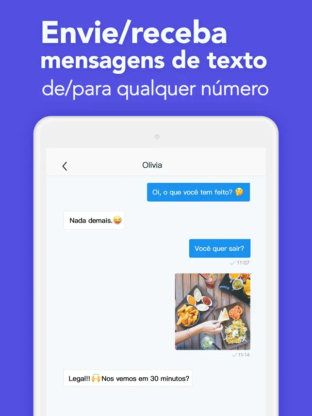 TalkU Chamadas de Telefone SMS_3