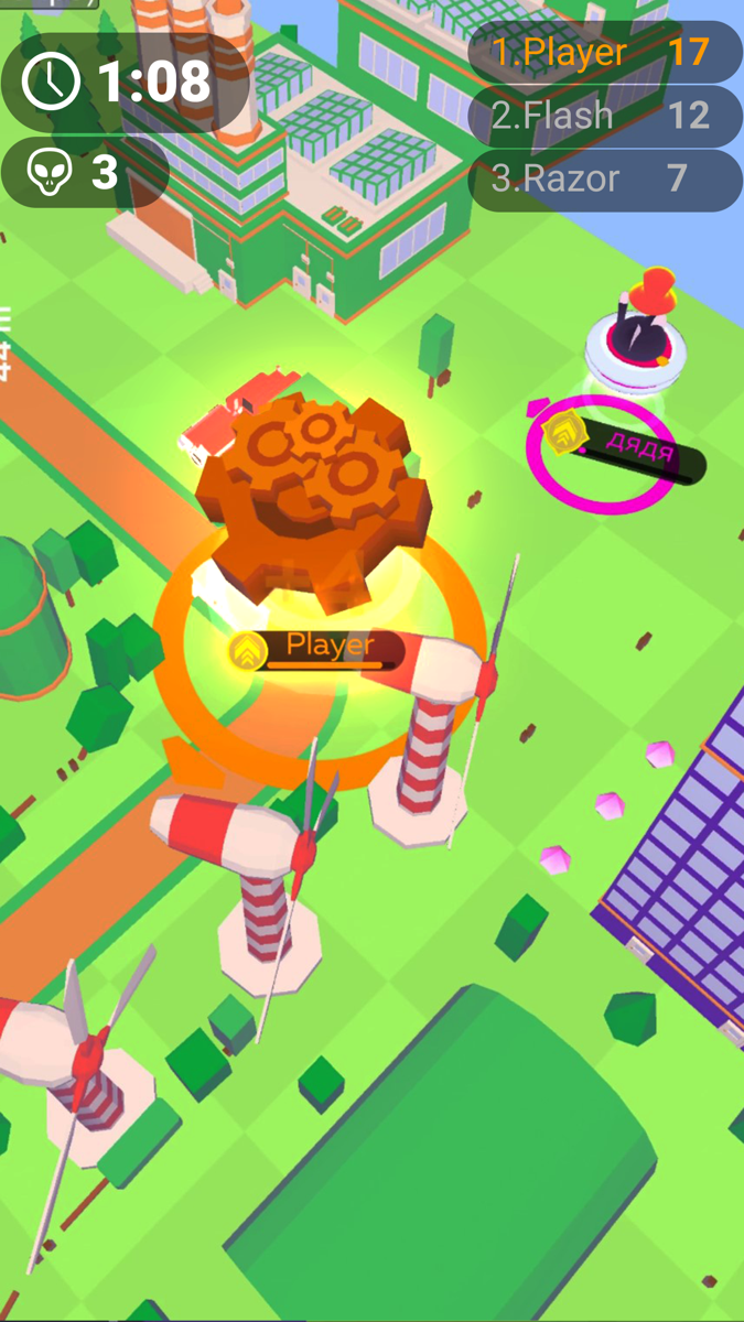 Crazy Spaceship.io: Alien Wars official gameplay screenshot 7
