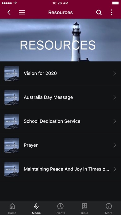 Lighthouse Keysborough Vic. Screenshot