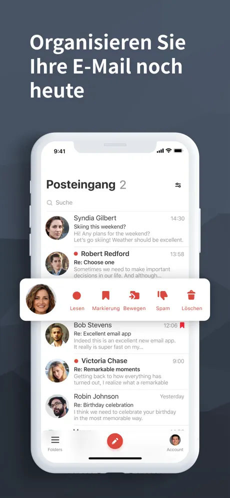 E-Mail App für Gmail