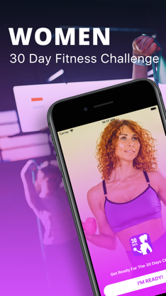 Female Workout Challenge screenshot 1