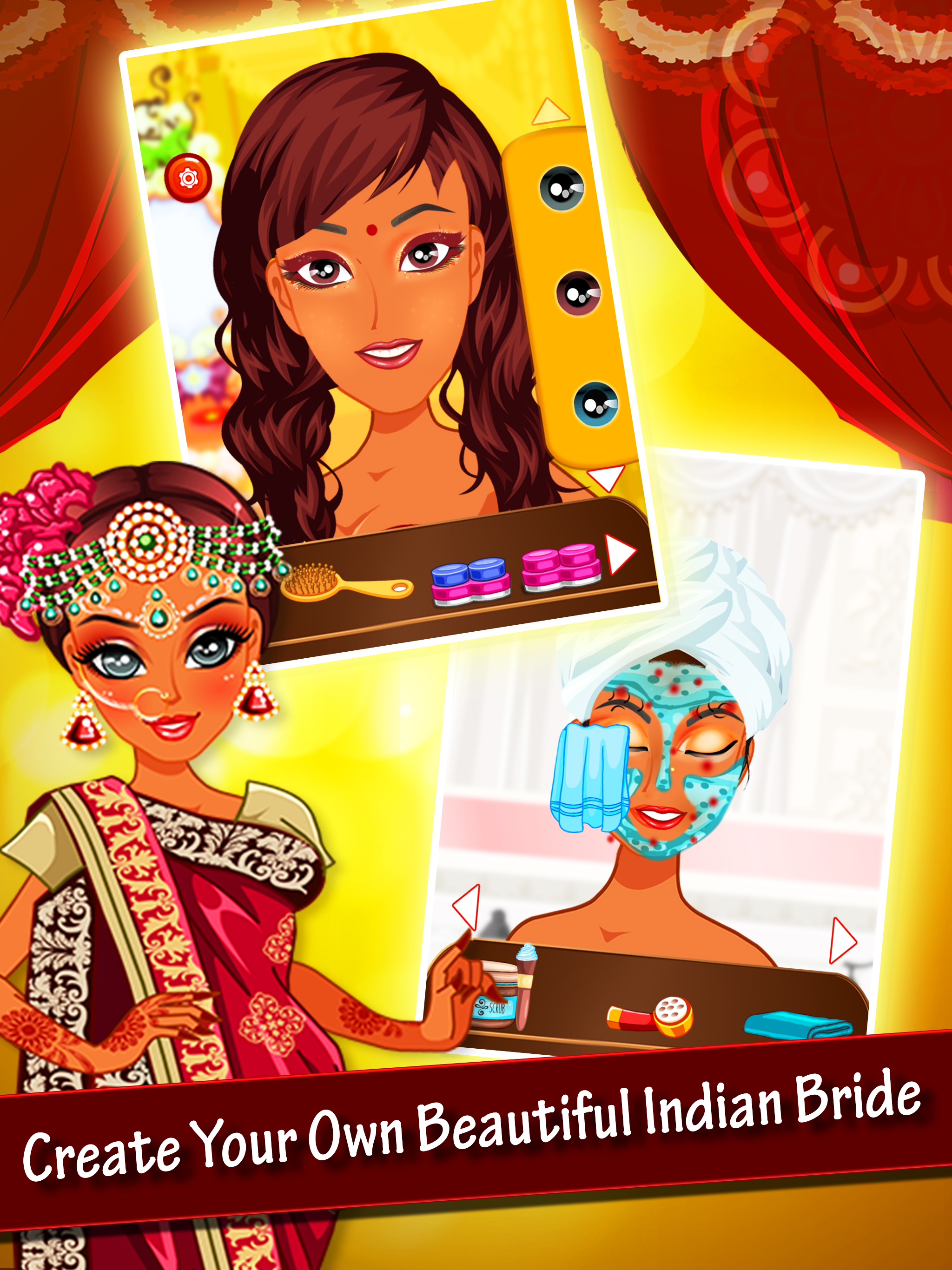 Indian Wedding Makeover & Spa