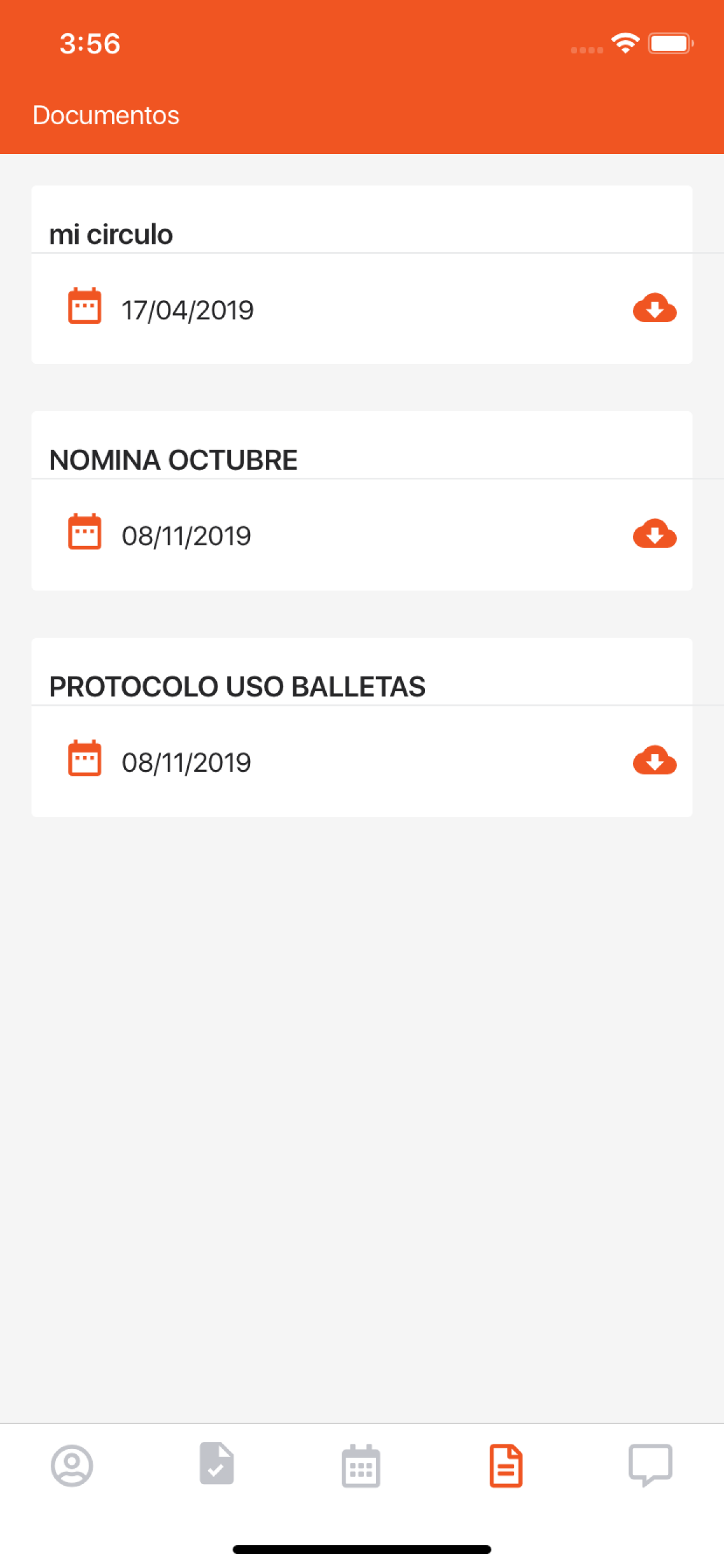 Partes y Personal screenshot 3