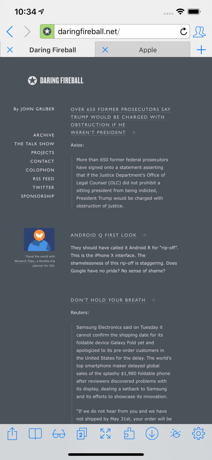 iCab Mobile Web Browser