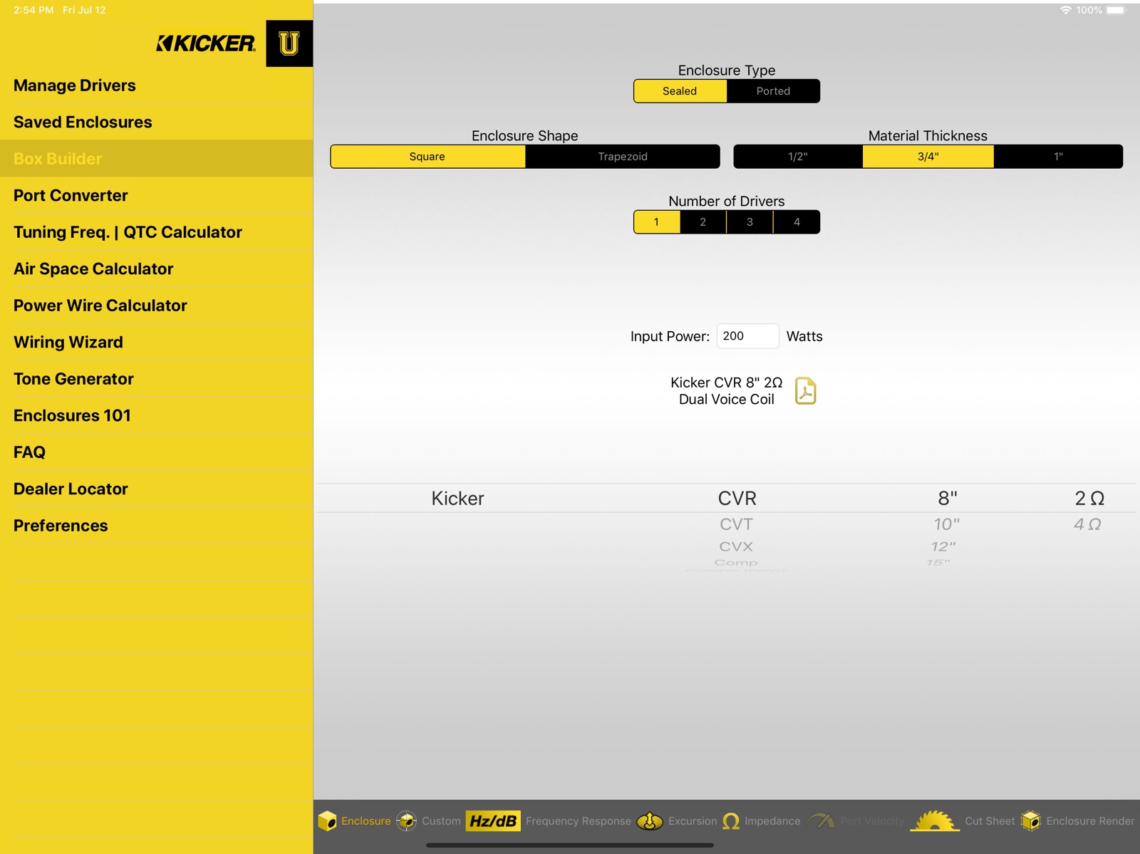 Kicker U ipad screenshot 1