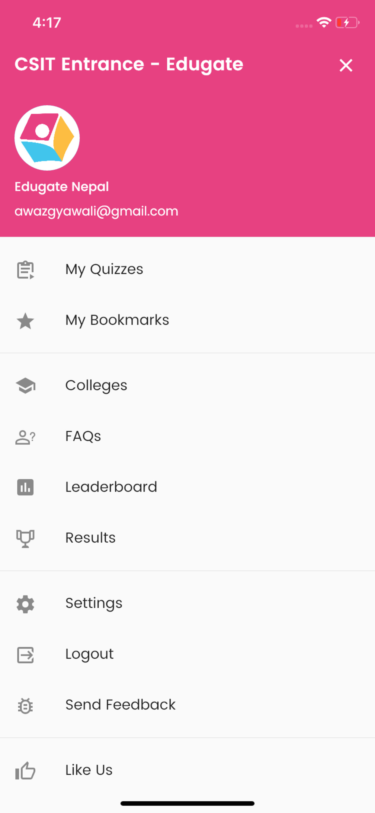 CSIT Entrance - Edugate screenshot 2
