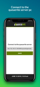 QueueRite Ticket Kiosk screenshot #2 for iPhone