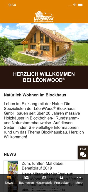 Blockhaus im App Store