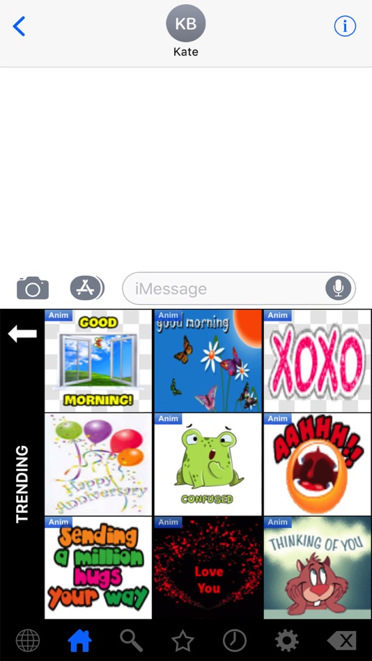 #7. CLIPish Keyboard (iOS) By: Dating DNA, Inc.
