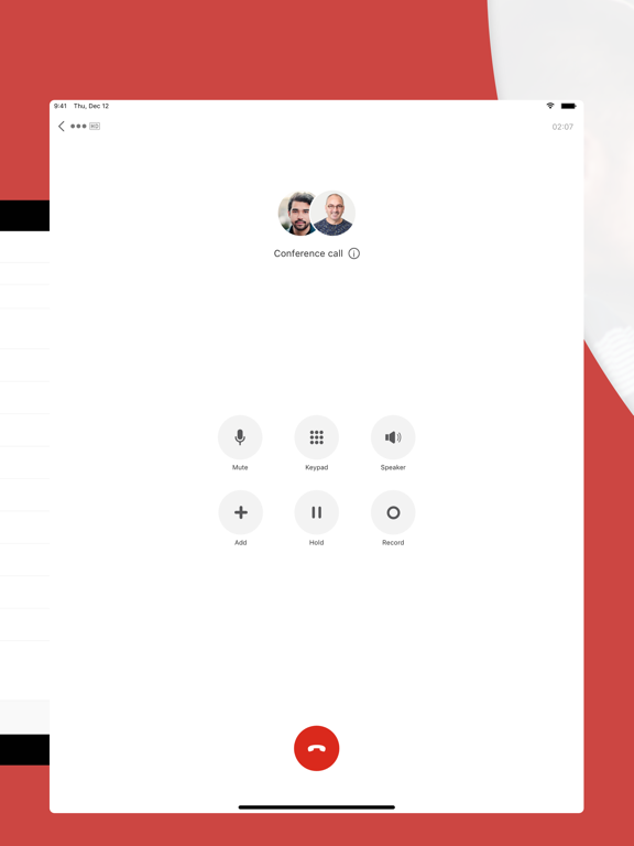Avaya Cloud Office iPad screenshot 6 - Business app