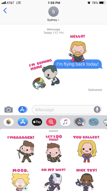 Avengers: Endgame Stickers screenshot-3