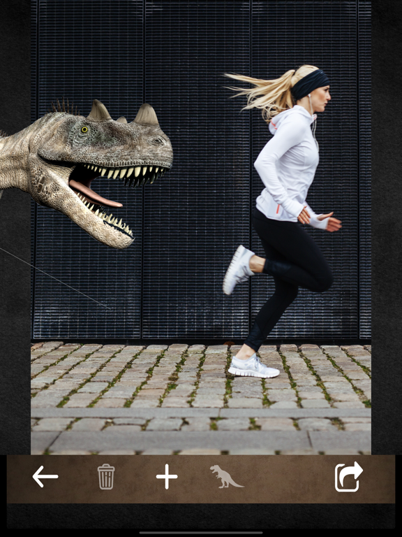 Dinosaur Photo Editor iPad screenshot 5 - Photo & Video app