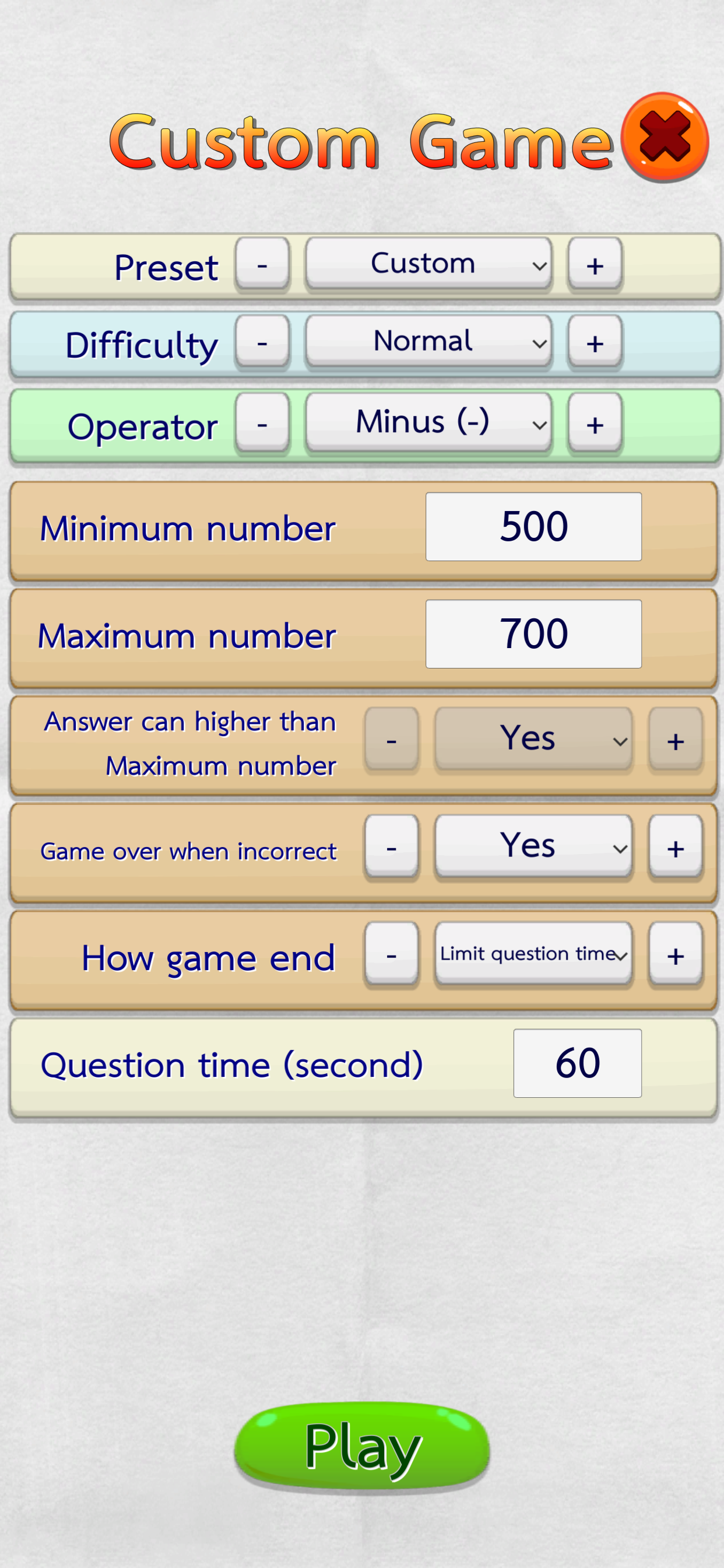 Math Fast Plus and Minus screenshot 6