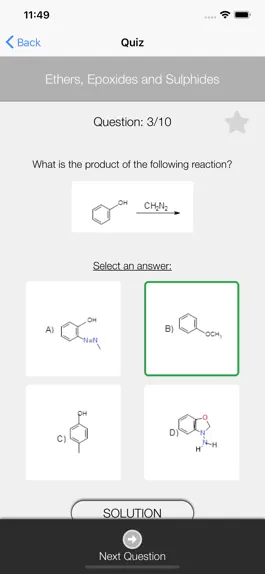 Game screenshot Organic Chemistry Challenge hack