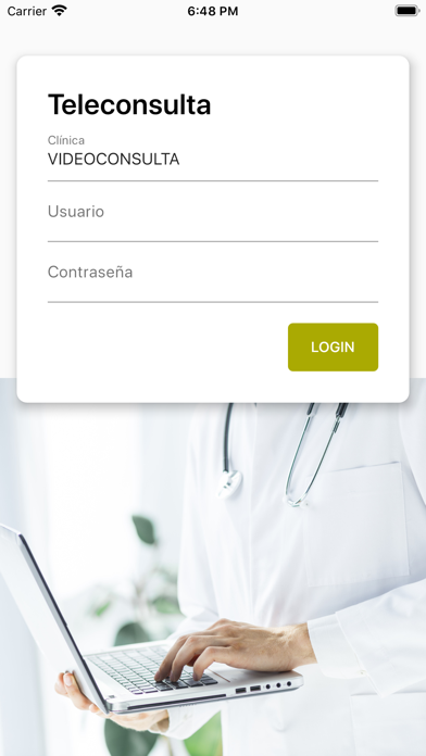 Screenshot #1 pour Telemedicina Salus