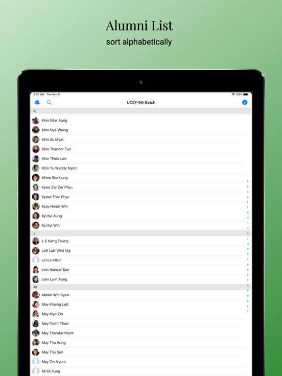 Screenshot #6 pour UCSY 9th Batch Yearbook