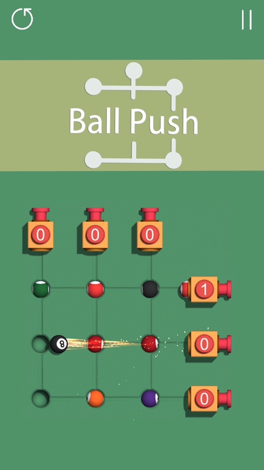 #1. Ball Push! (iOS) By: Xiamen Sixcube Information Technology Co., Ltd.