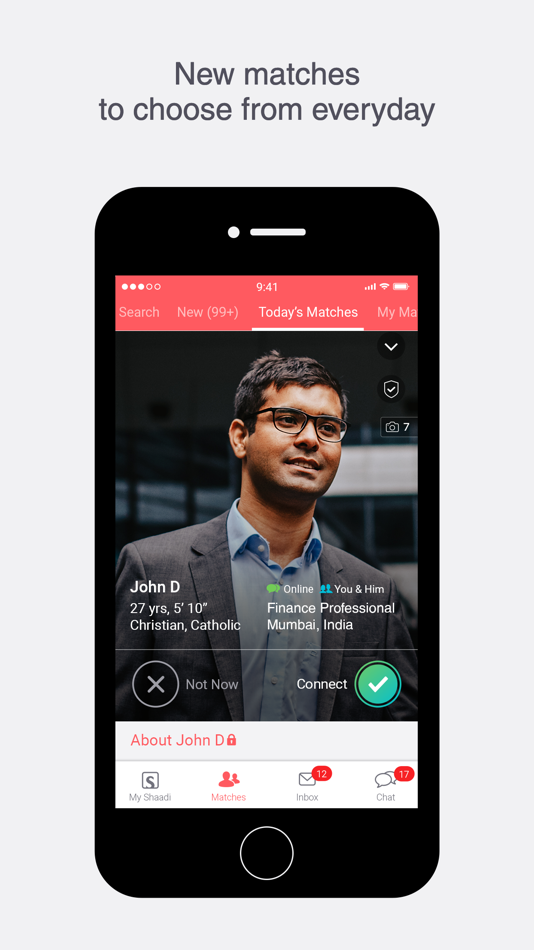 #3. Christian Shaadi (iOS) 由: People Interactive (I) Pvt. Ltd.